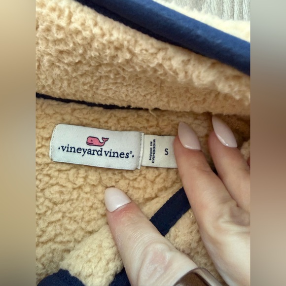 Vineyard Vines women's teddy harbor fleece jacket - Picture 3 of 7